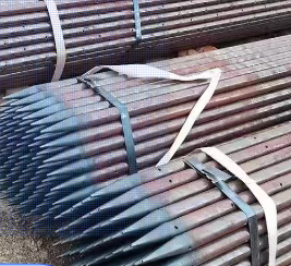 襄阳超前小导管预埋钢管出尖打孔焊倒刺无缝焊管厂